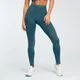 Acid Wash Seamless Leggings - Mörkblå