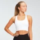 MP Shape Seamless Ultra Cross Strap Sports Bra för kvinnor – Vit