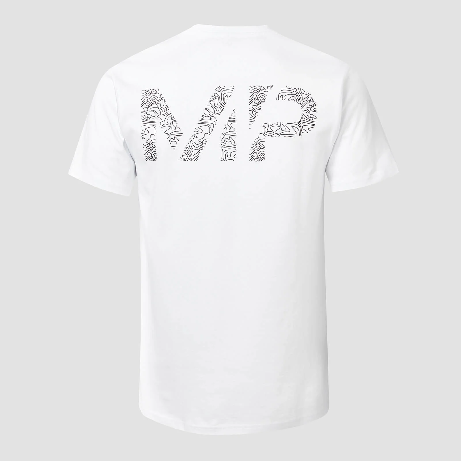 MP Men's Topograph T-Shirt - White - XS Bild 1
