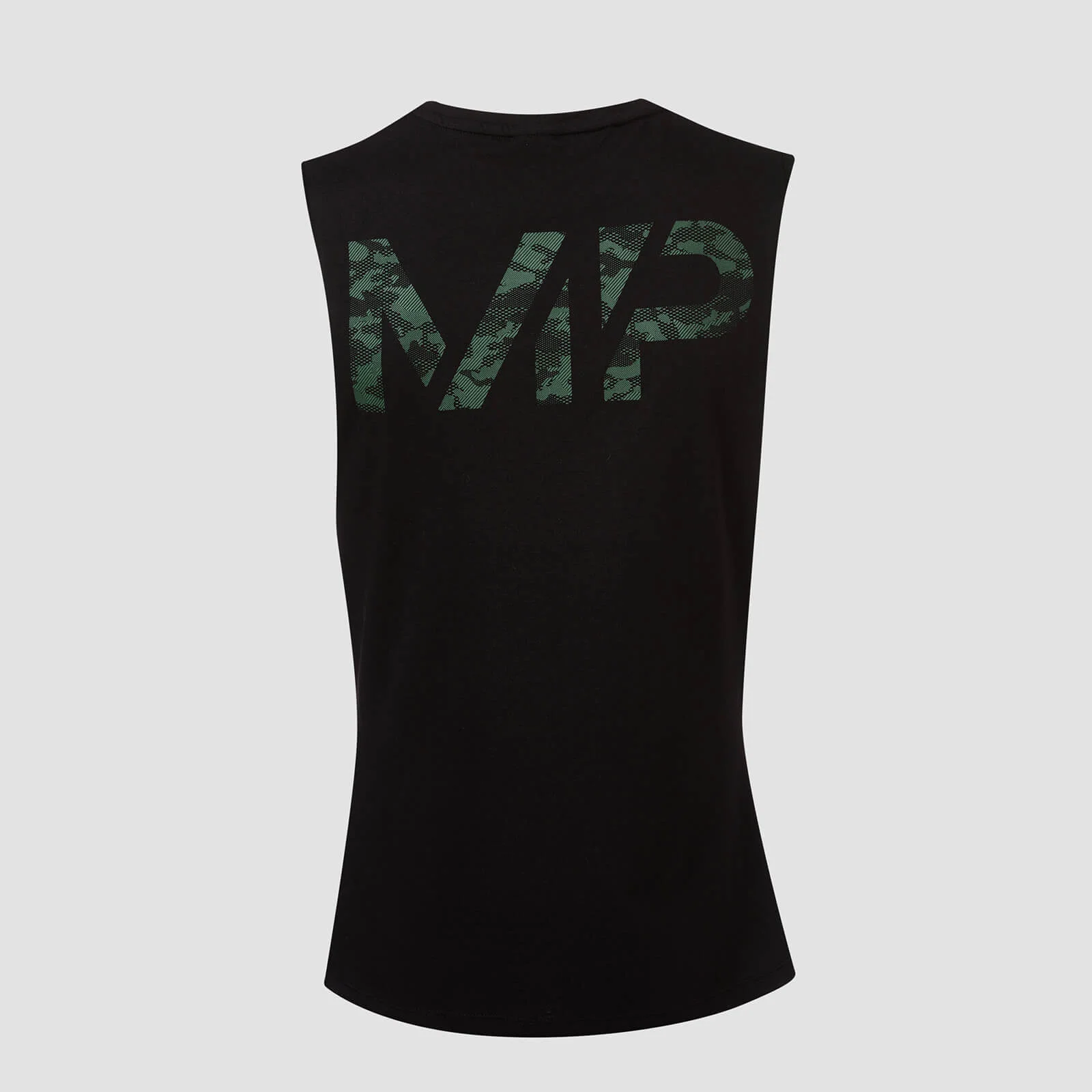 MP Men's Geo Camo Tank - Black/Green - XS Bild 1