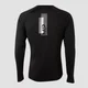 Printed Training Long Sleeved Top (herr) - Svart