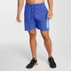 Printed Training Shorts för män – Blå