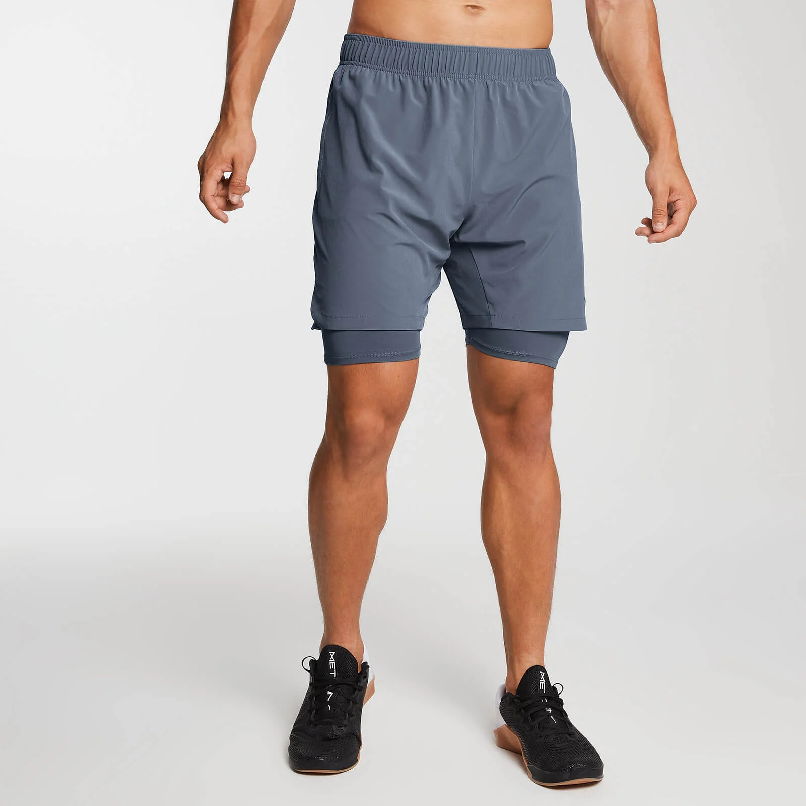 Essential Woven 2-in-1 Training Shorts - Mörkblå - XS Bild 1