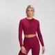 MP Training Ribbed Seamless Long Sleeve Top för kvinnor – Lila