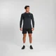 MP Essential Long Sleeve Seamless T-Shirt för män – Grå
