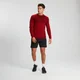 MP Essential Long Sleeve Seamless T-Shirt för män – Danger Marl