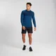 MP Essential Long Sleeve Seamless T-Shirt – Pilot Blue Marl