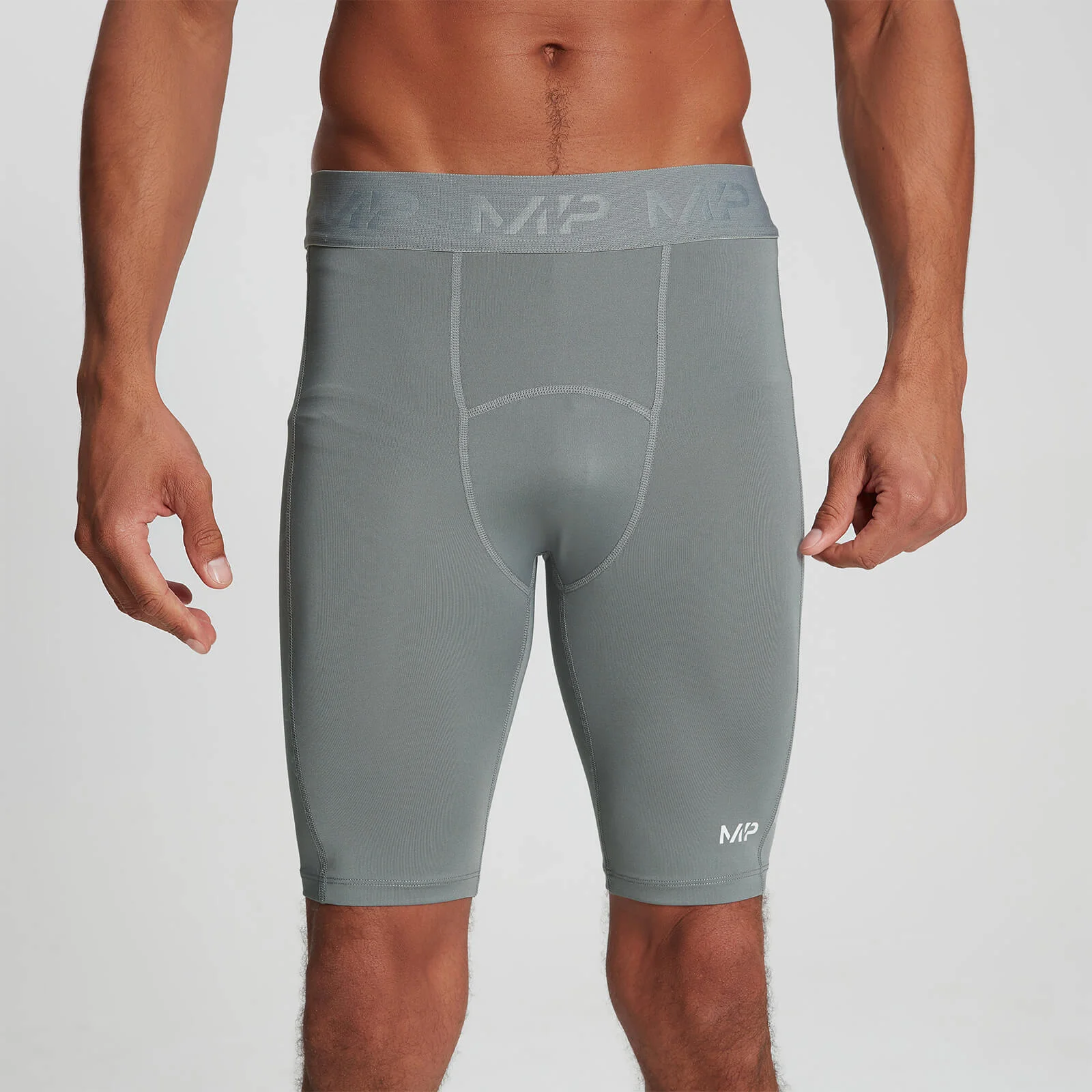 MP Base Layer Shorts för män – Svart - XXS Bild 1