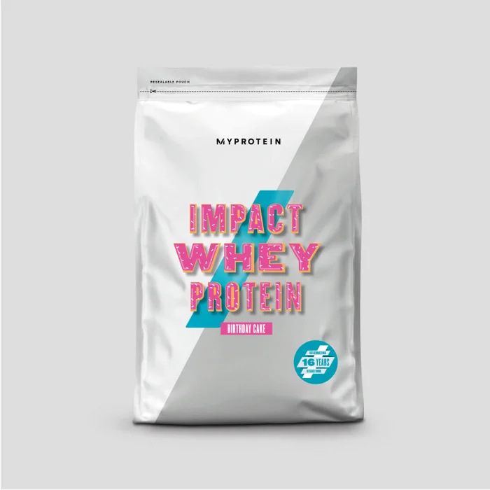 Vassleprotein - Impact Whey Protein - Birthday Cake