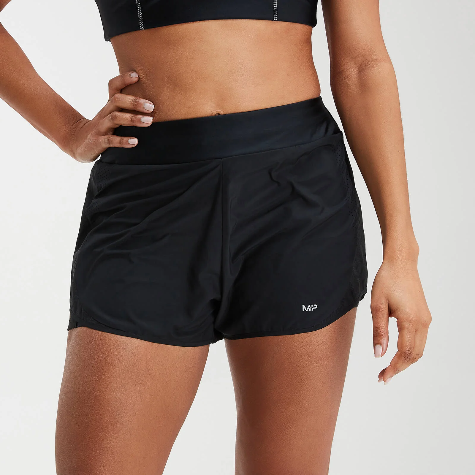 MP Women's Velocity Double Layered Shorts – Svart - XXS Bild 1