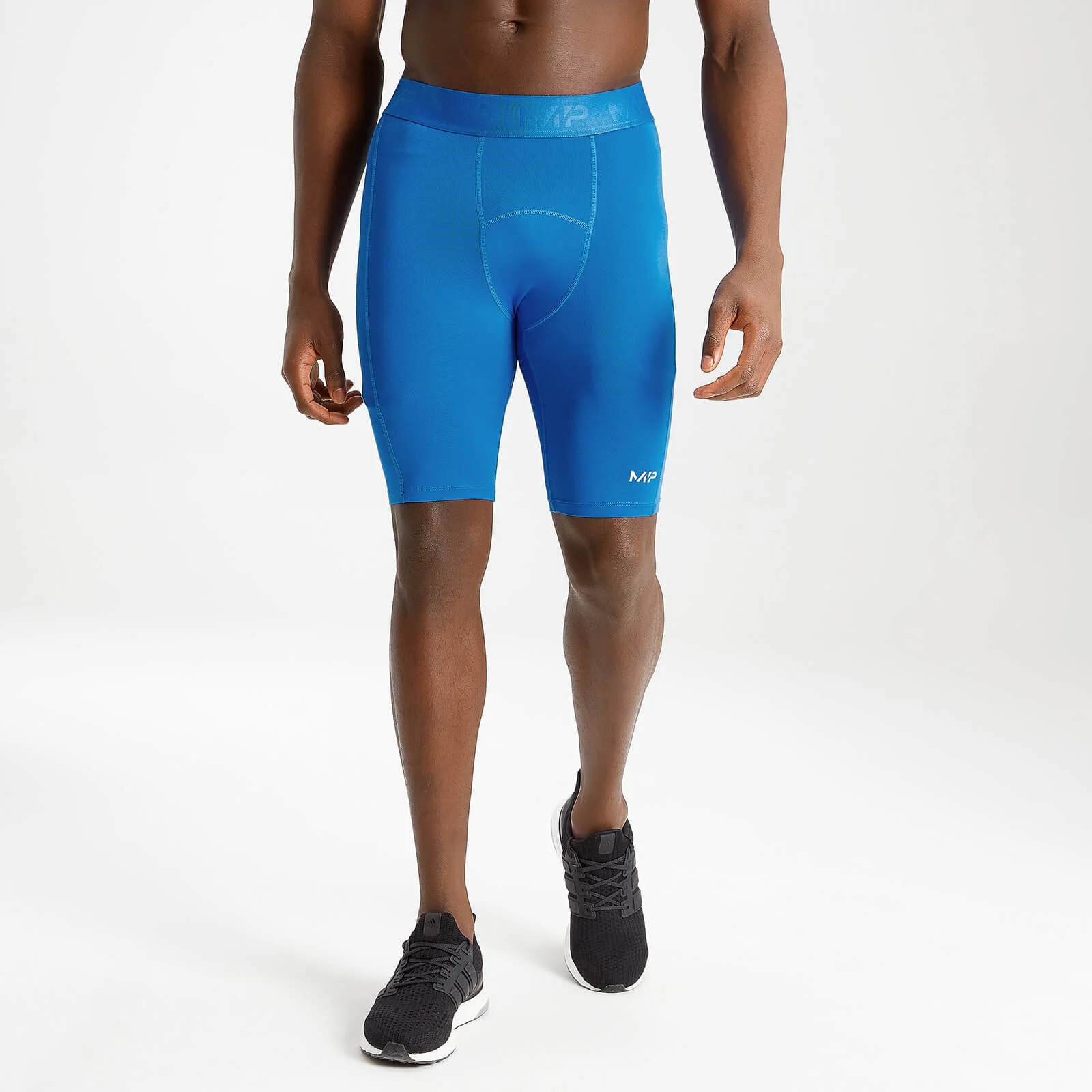 MP Men's Essentials Training Baselayer Short - True Blue - XXS Bild 1