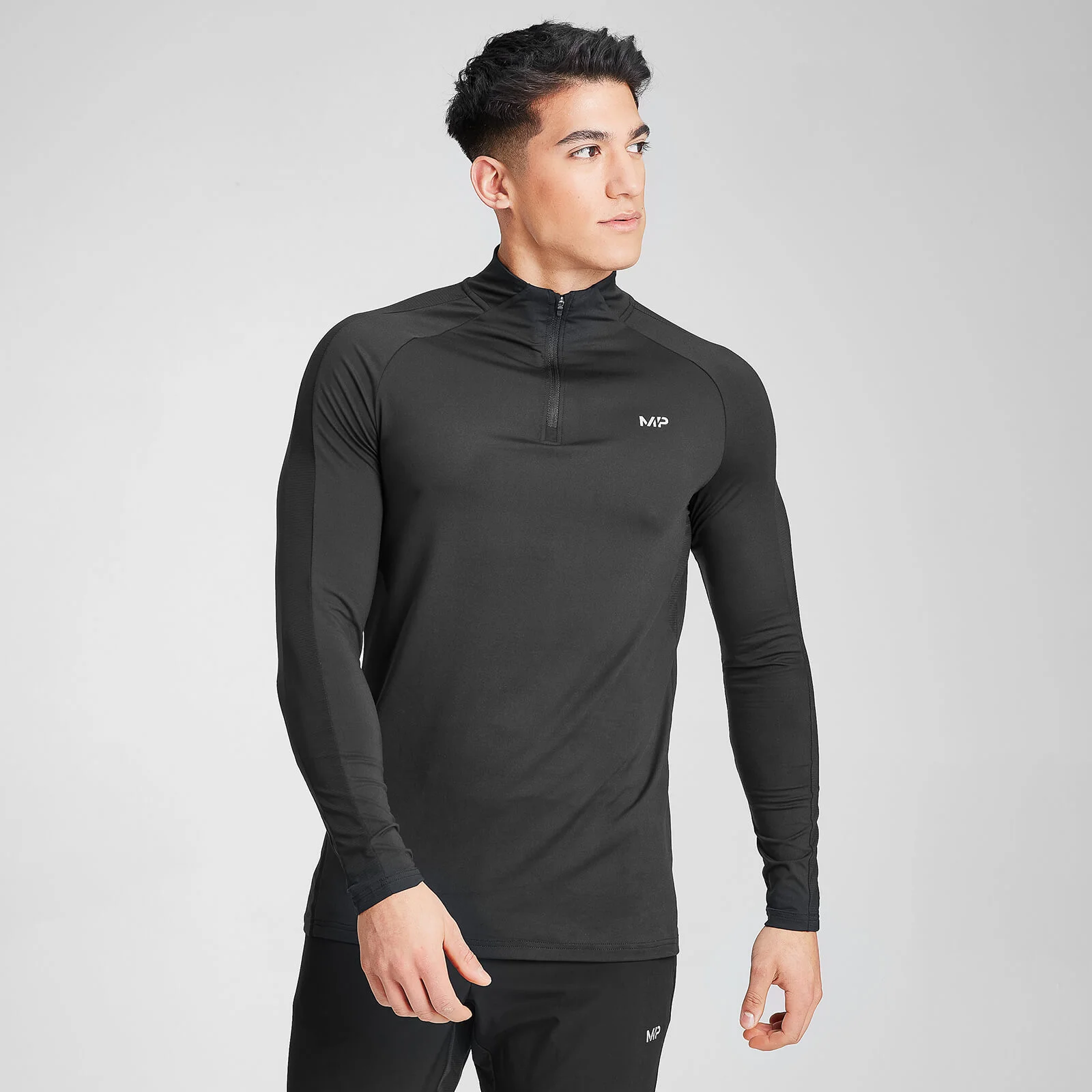 MP Men's Velocity 1/4 Zip – Svart - XXS Bild 1