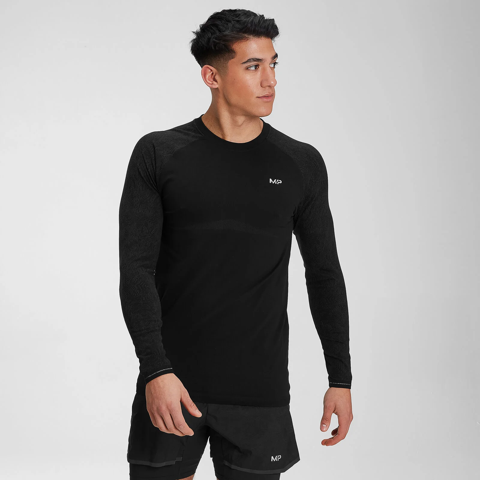 MP Men's Velocity Long Sleeve Top – Svart - XS Bild 1
