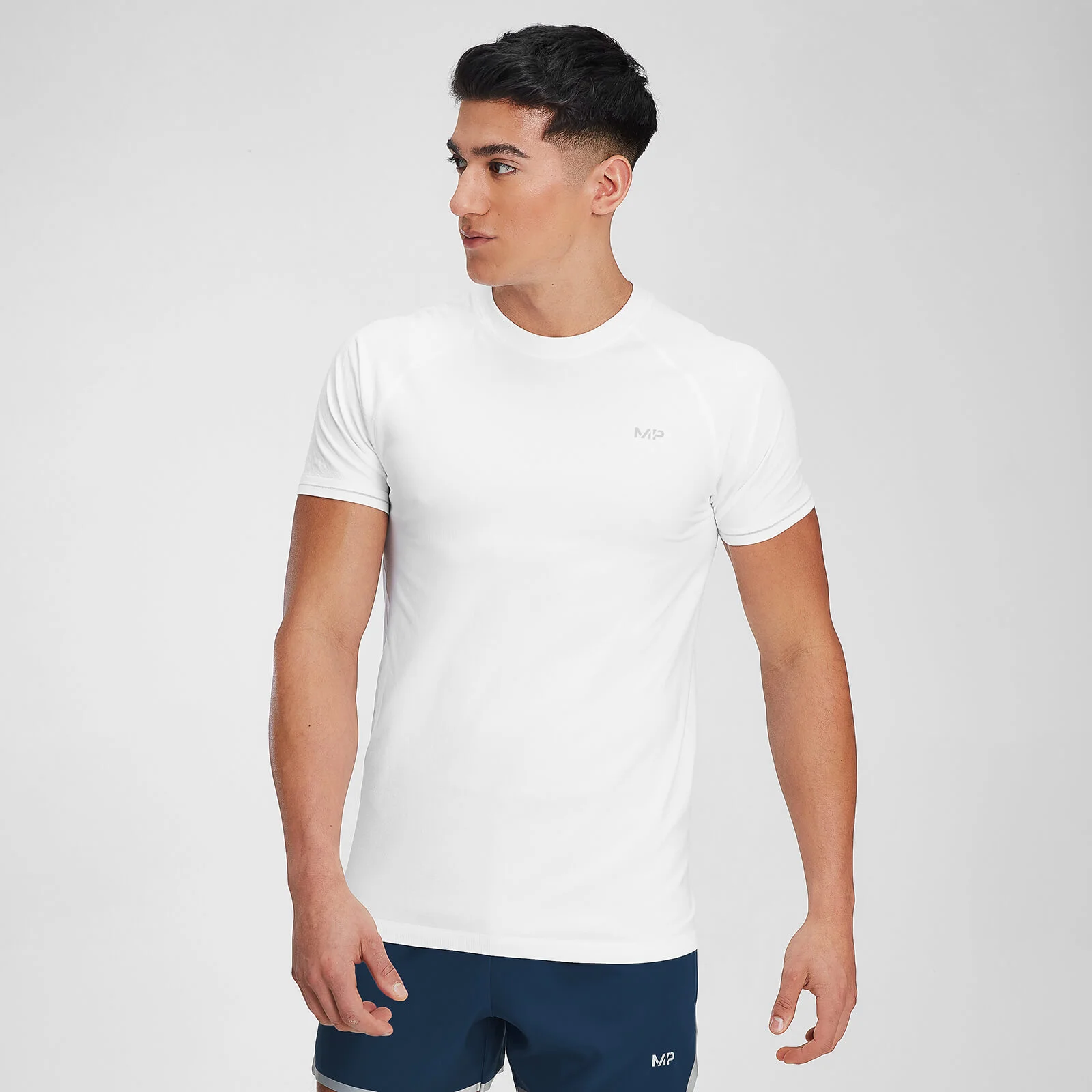 MP Men's Velocity Short Sleeve T-Shirt – Vit - XS Bild 1