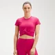 MP Women's Power Short Sleeve Crop Top – Rosa
