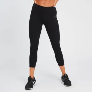 MP Women's Power 3/4 Leggings – Svart - Size XXS