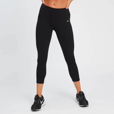 MP Women's Power 3/4 Leggings – Svart