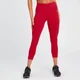 MP Women's Power 3/4 Leggings – Röd