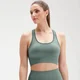MP Shape Seamless Ultra Cross Strap Sports Bra för kvinnor – Grön