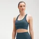 MP Shape Seamless Ultra Cross Strap Sports Bra för kvinnor – Mörkblå
