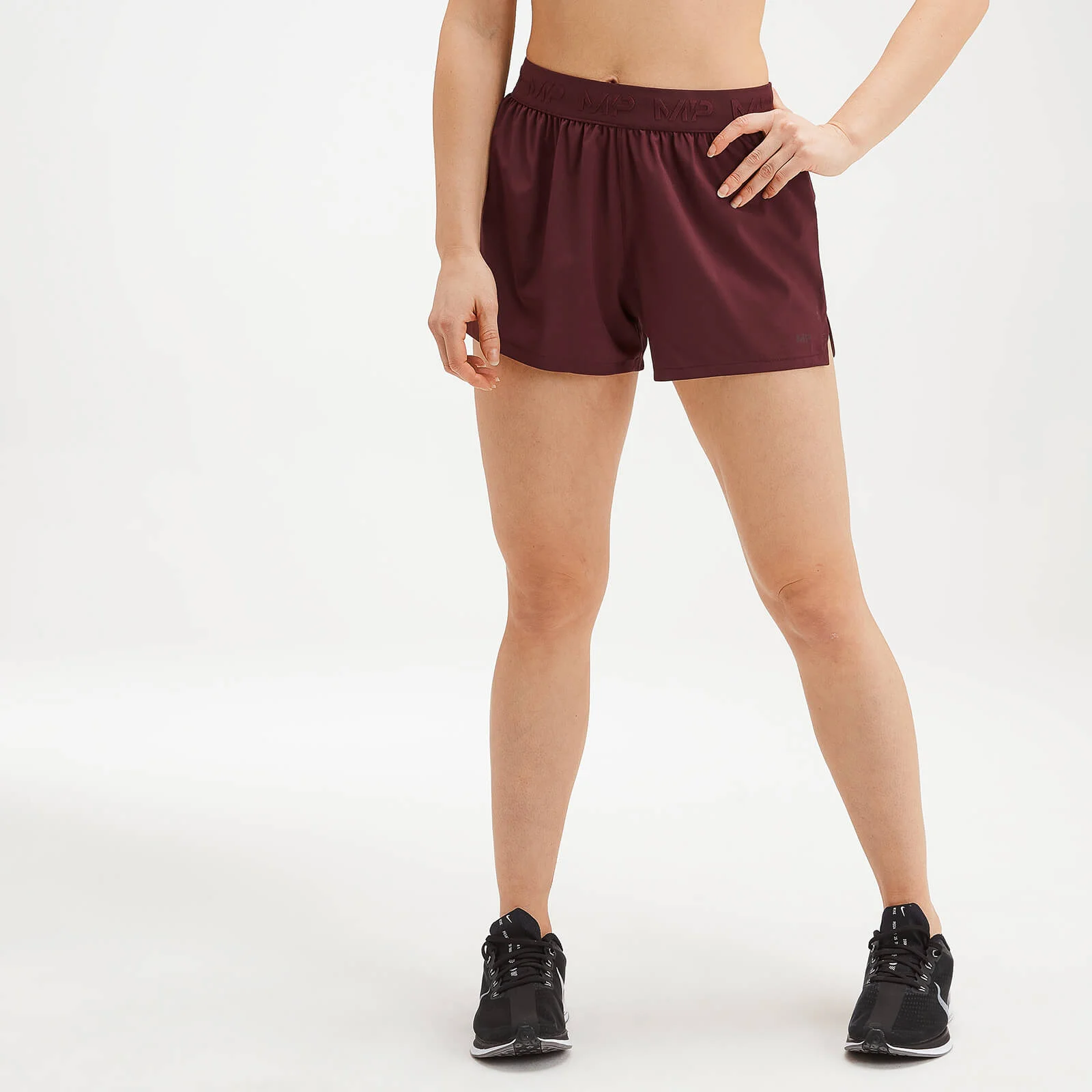 MP Women's Training Energy Shorts - Washed Oxblood - XXS Bild 1