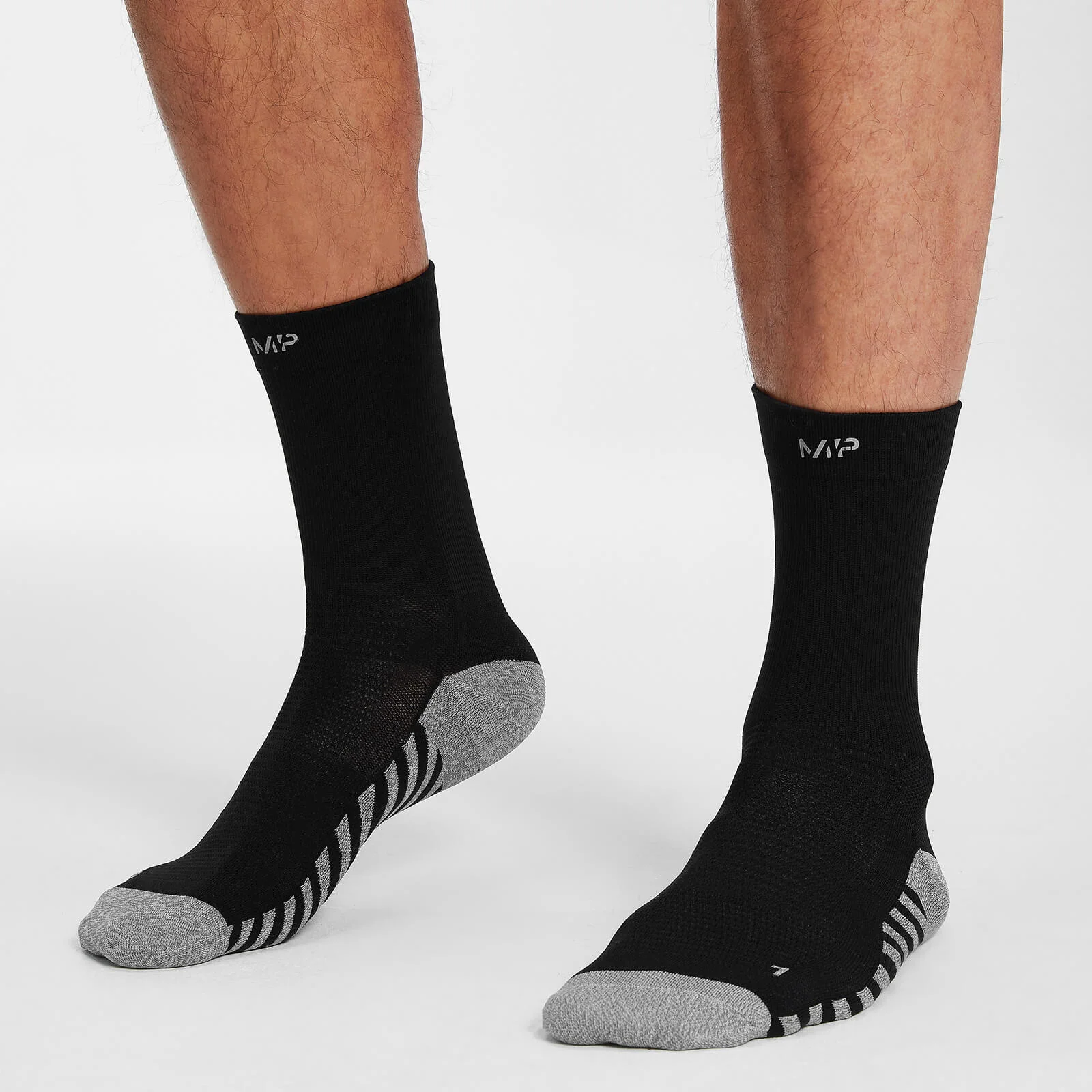 MP Running Crew Socks - Svart - UK 3-6 Bild 1