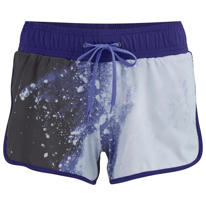 Myprotein Printed Running Shorts med Inner Lager Kvinnor- Lila