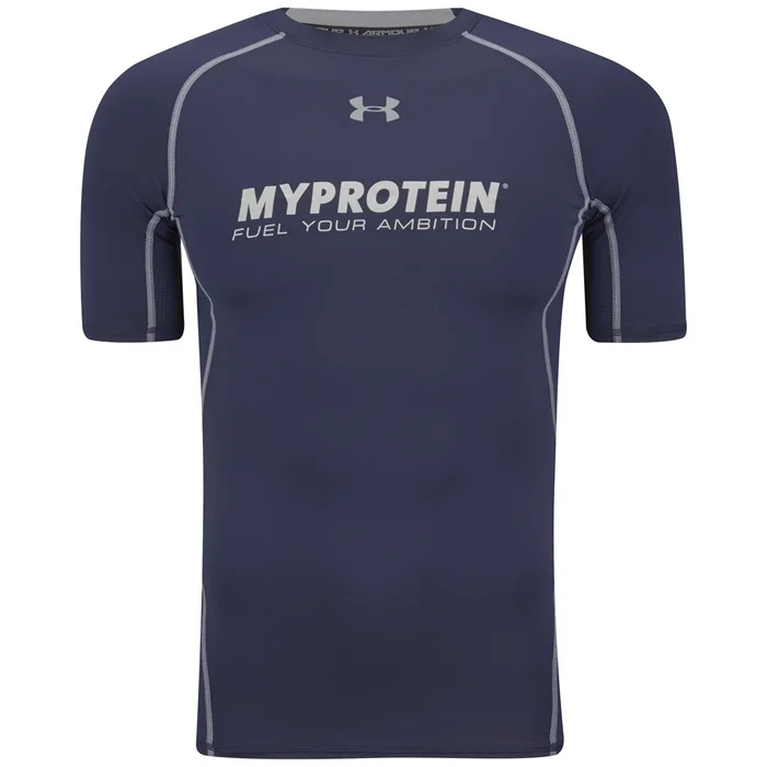 Under Armour HeatGear® Armour Kompressions T-Shirt - Mörkblå
