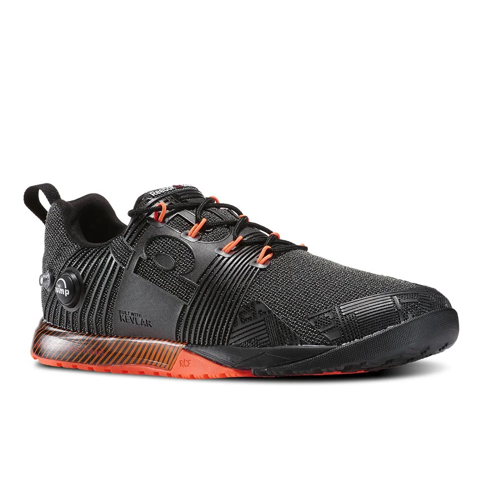 Reebok CrossFit Nano Pump Fusion Trainers - Black/Orange Bild 1