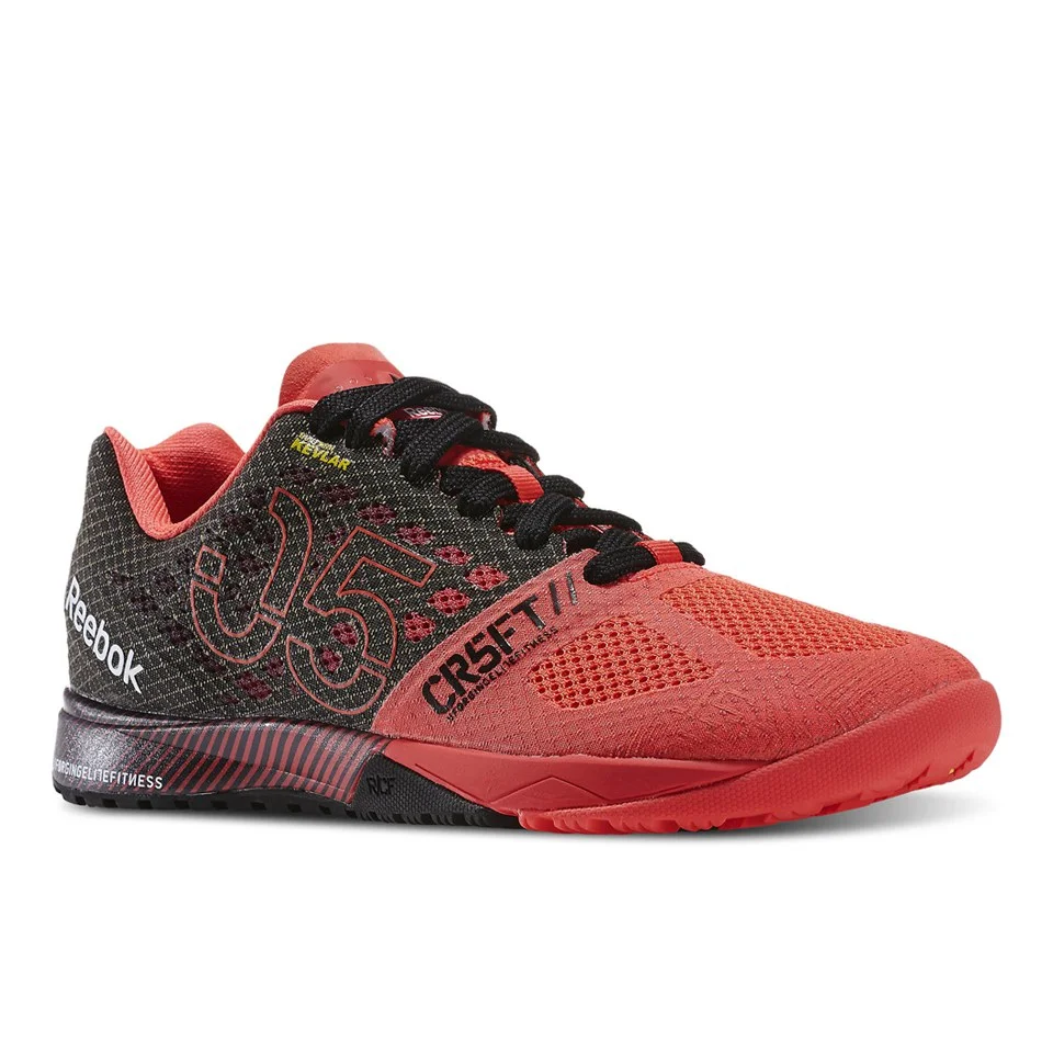 Reebok Crossfit Nano 5.0 sneakers - Kvinnor - Neon Cherry/Svart Bild 1