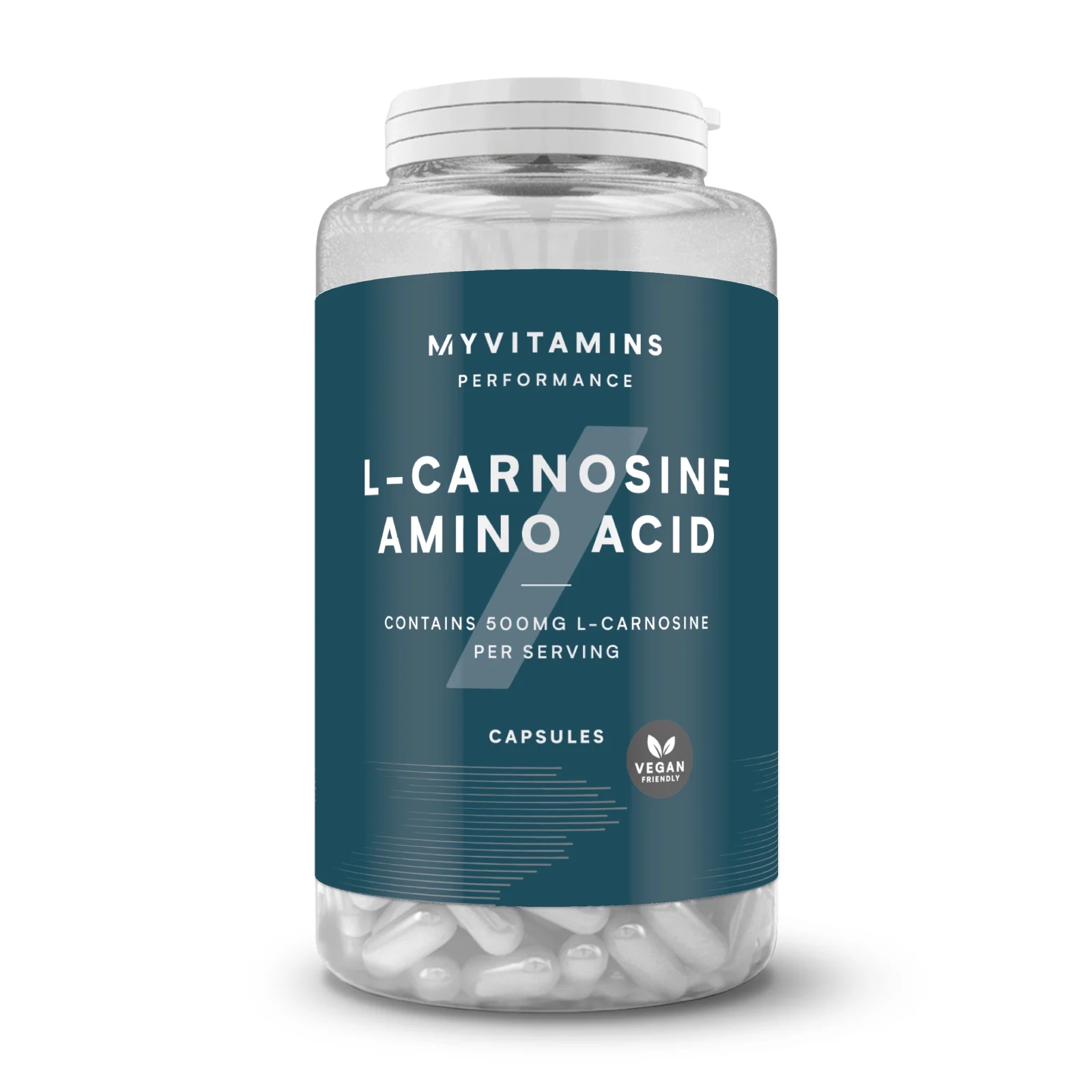 L-Karnosin Aminosyra - 60 Vkapslar Bild 1