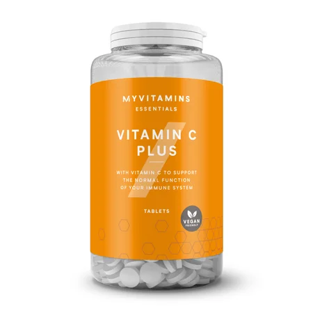 Vitamin C-tabletter med bioflavonoider och nypon