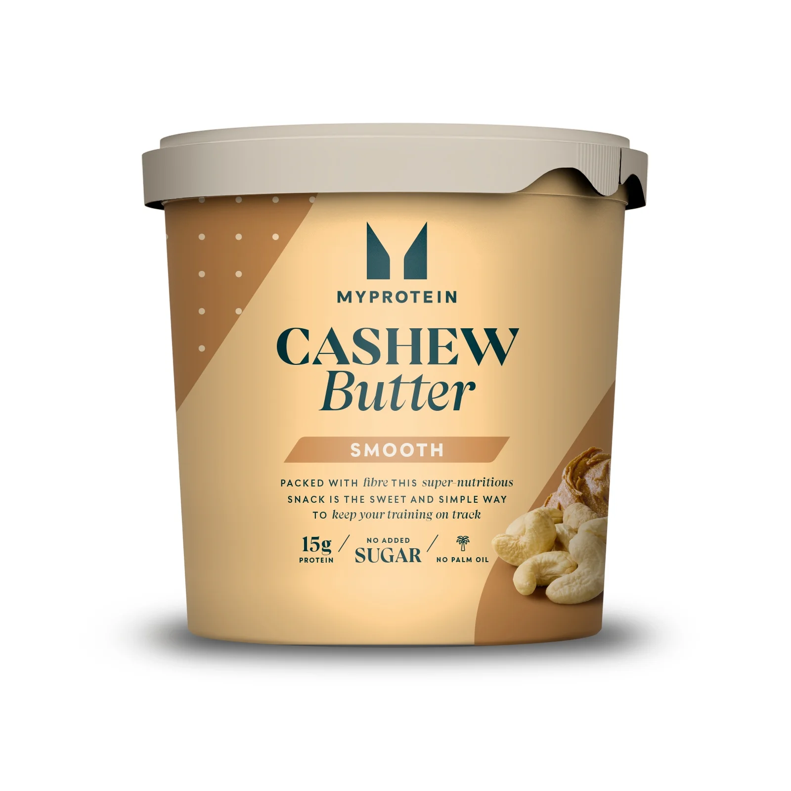 Naturellt Cashewsmör - 1kg - Original - Smooth Bild 1