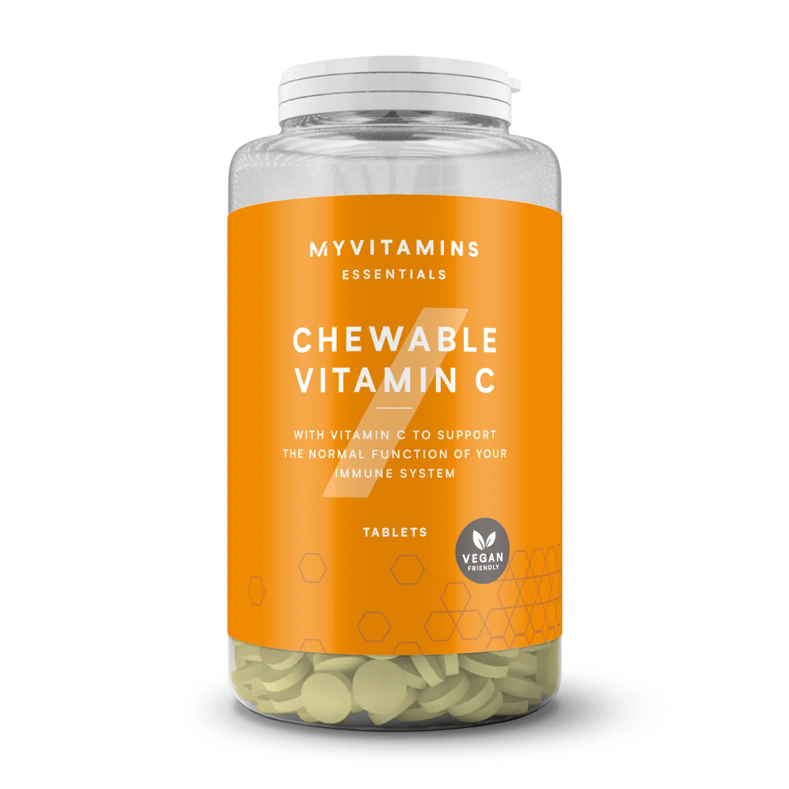 Chewable Vitamin C - 60tabletter - Orange Bild 1