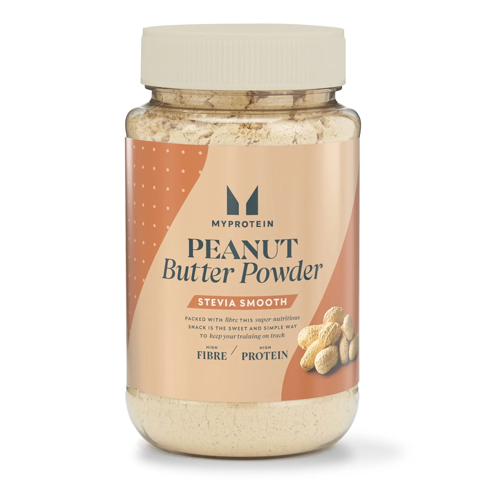 Jordnötssmör Pulver - 180g - Stevia Bild 1