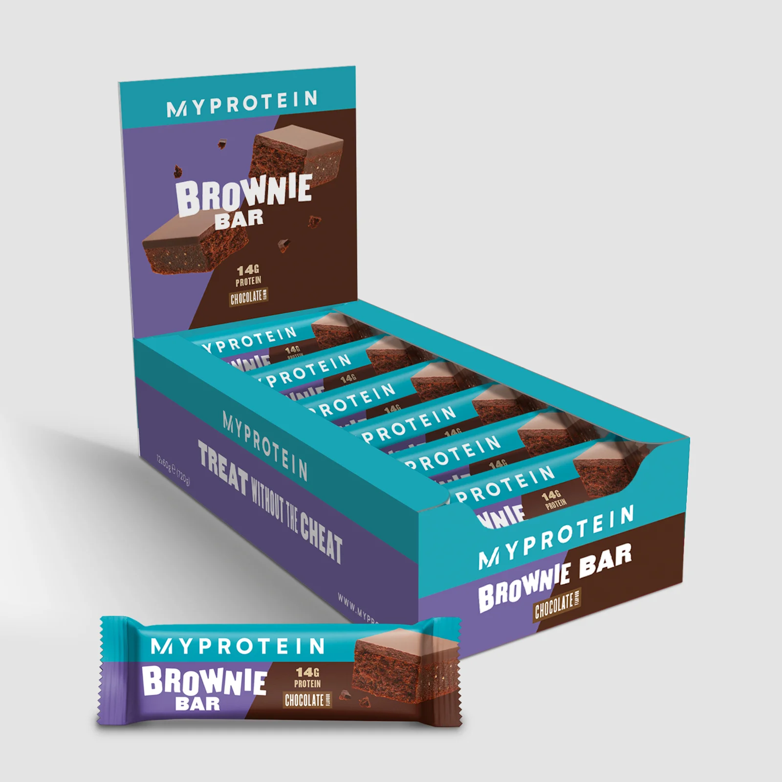 Protein Brownie Bar - Chocolate Bild 1