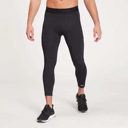 MP Training 3/4 Leggings Baselayer för män – Svart