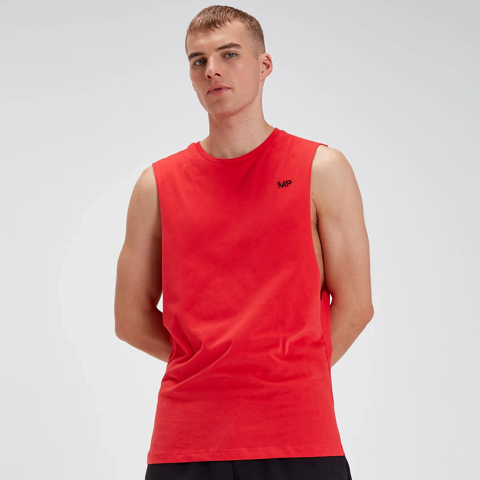 MP Drop Armhole Tank för män – Röd - XS Bild 1
