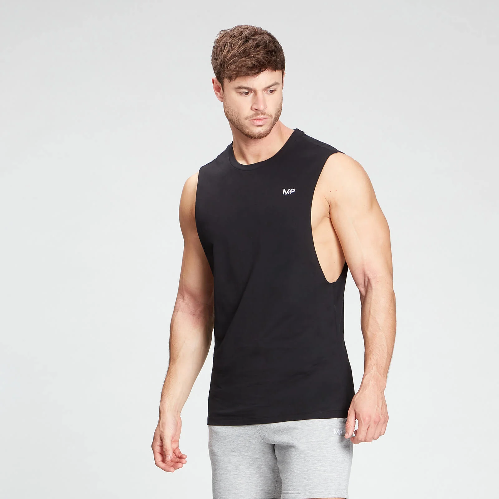 2-pack Tank Top (herr) - Svart/Vit - XXS Bild 1