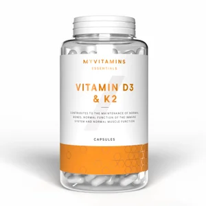 Vitamin D3 och K2-kapslar - Amount 90CAPSULES, 90servings