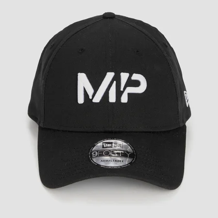 MP NEW ERA 9FORTY Baseball Cap – Svart/vit