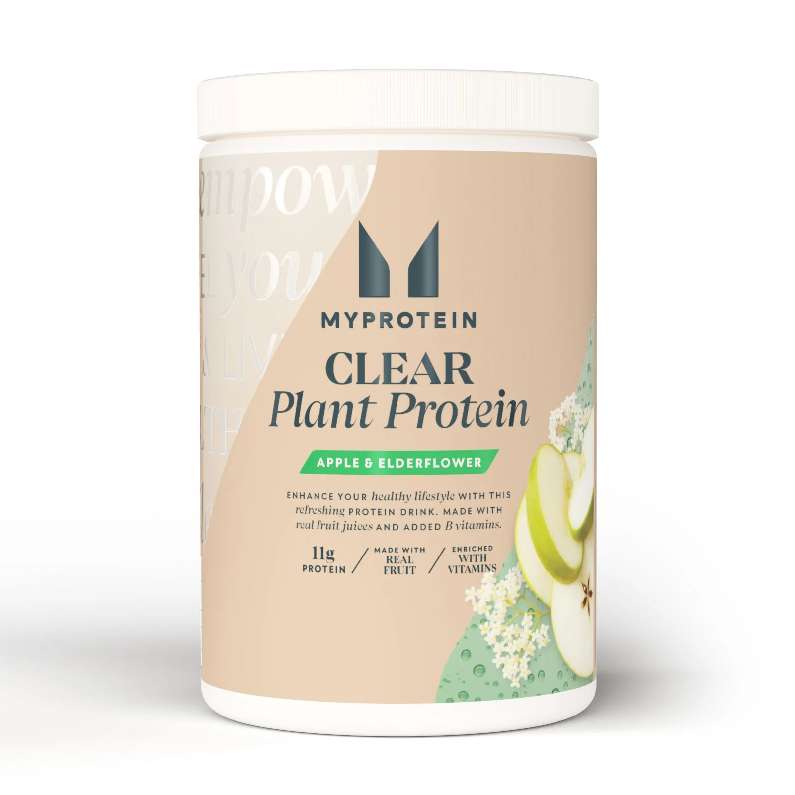 Clear Vegan Protein - 20servings - Apple & Elderflower Bild 1