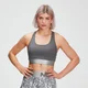 MP Women's Adapt Textured Sports Bra - Svart
