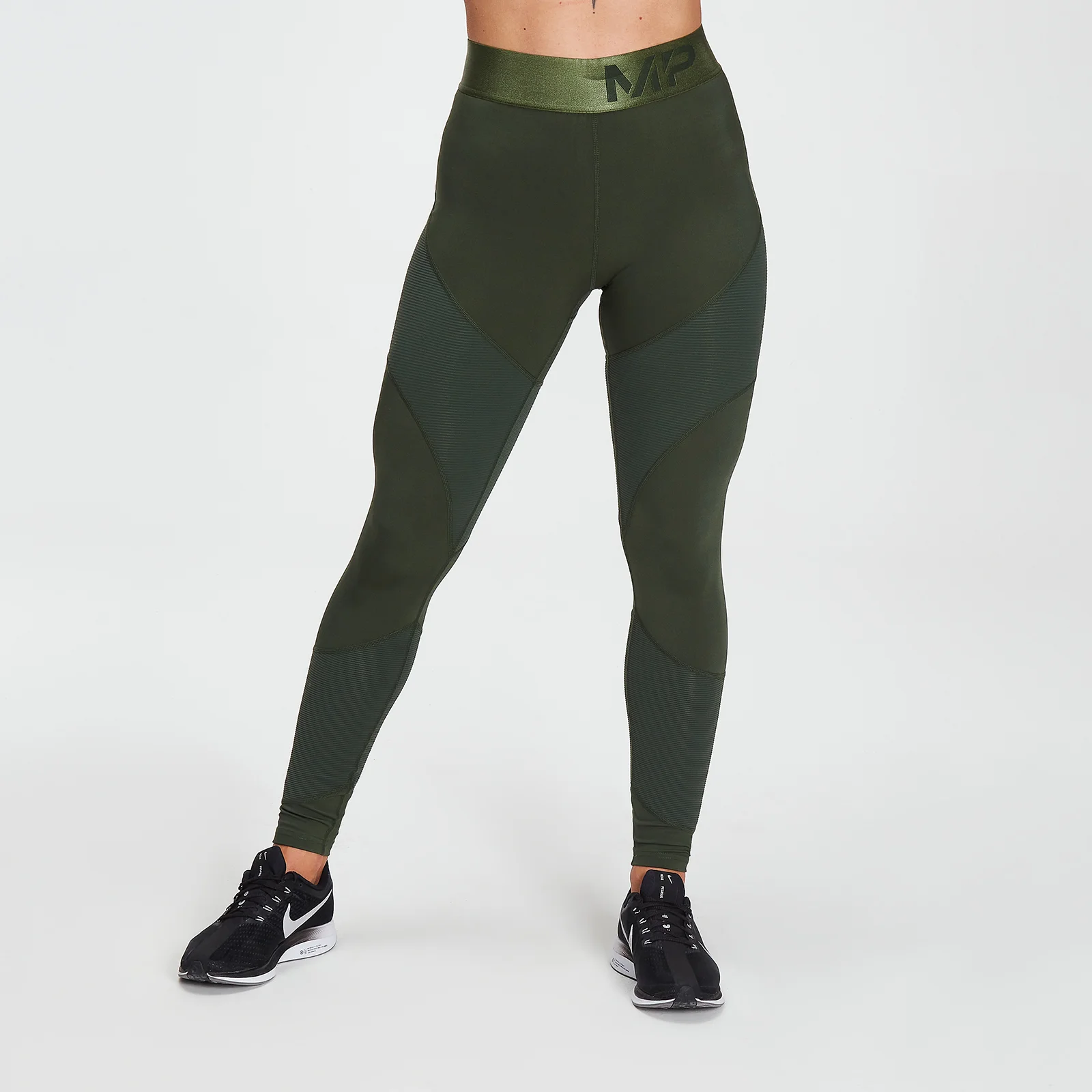 MP Women's Textured Leggings - Mörkgrön - XXS Bild 1