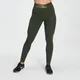 MP Women's Textured Leggings - Mörkgrön