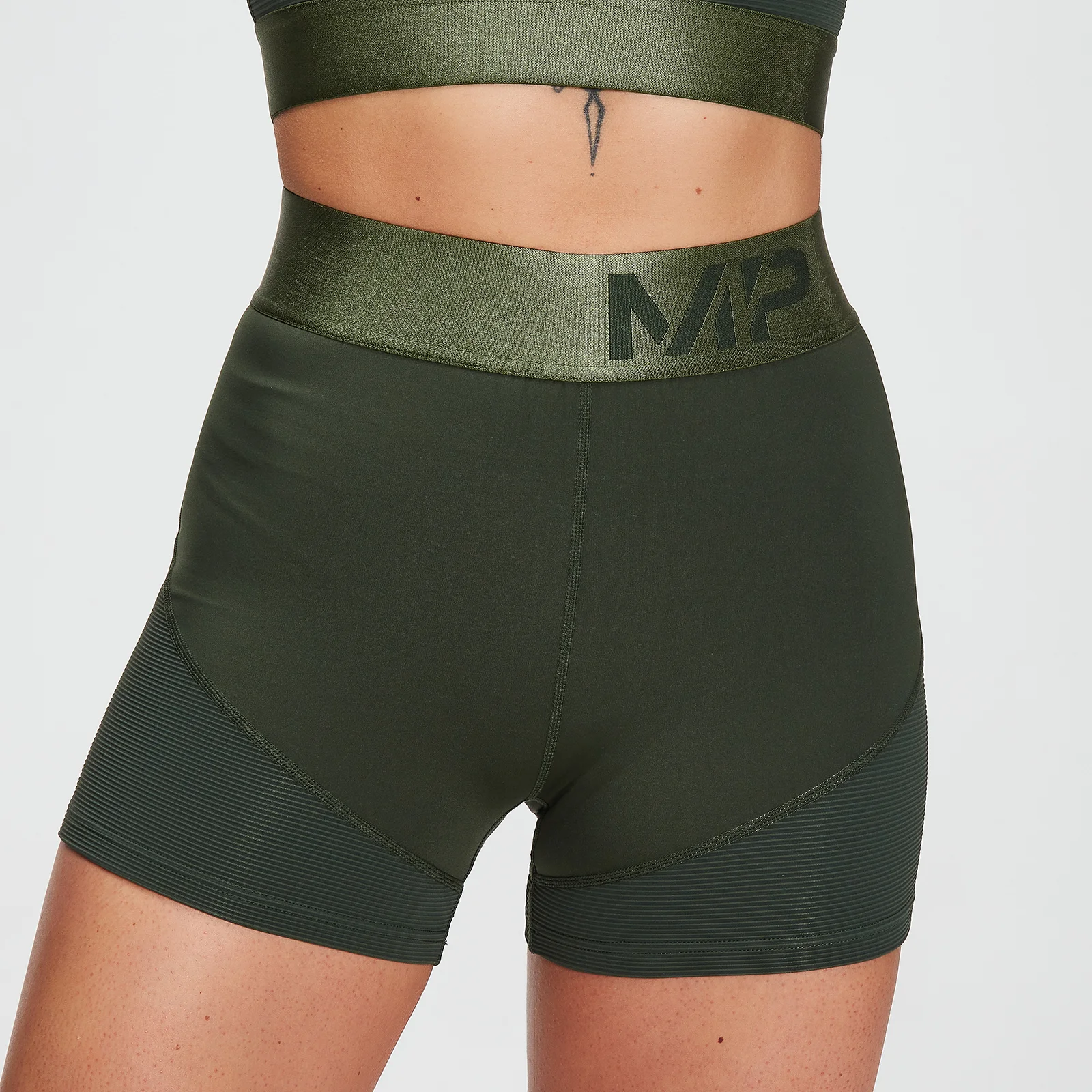 MP Women's Adapt Textured Shorts - Mörkgrön - XXS Bild 1