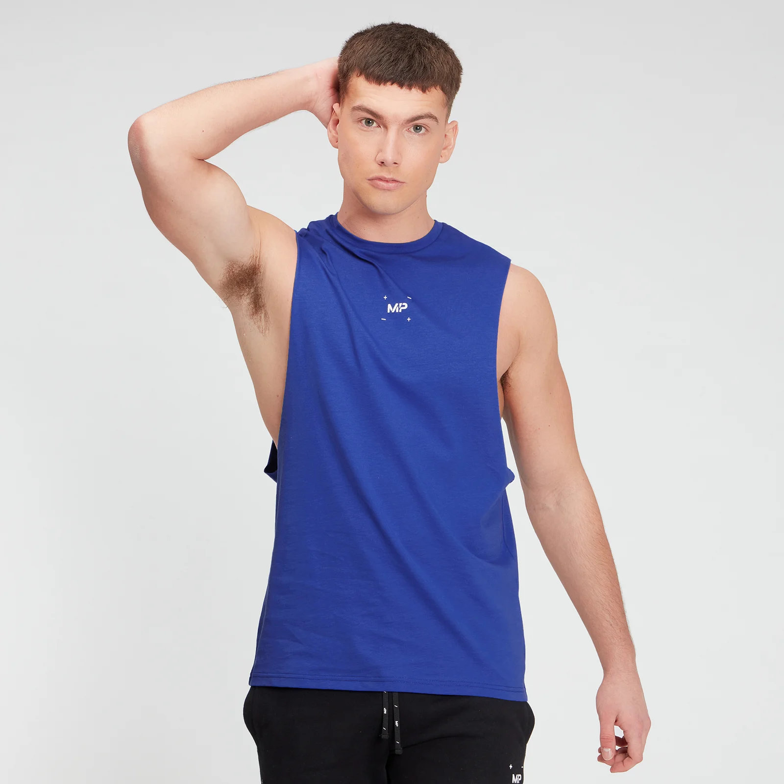 MP Men's Central Graphic Tank - Cobalt - XXS Bild 1