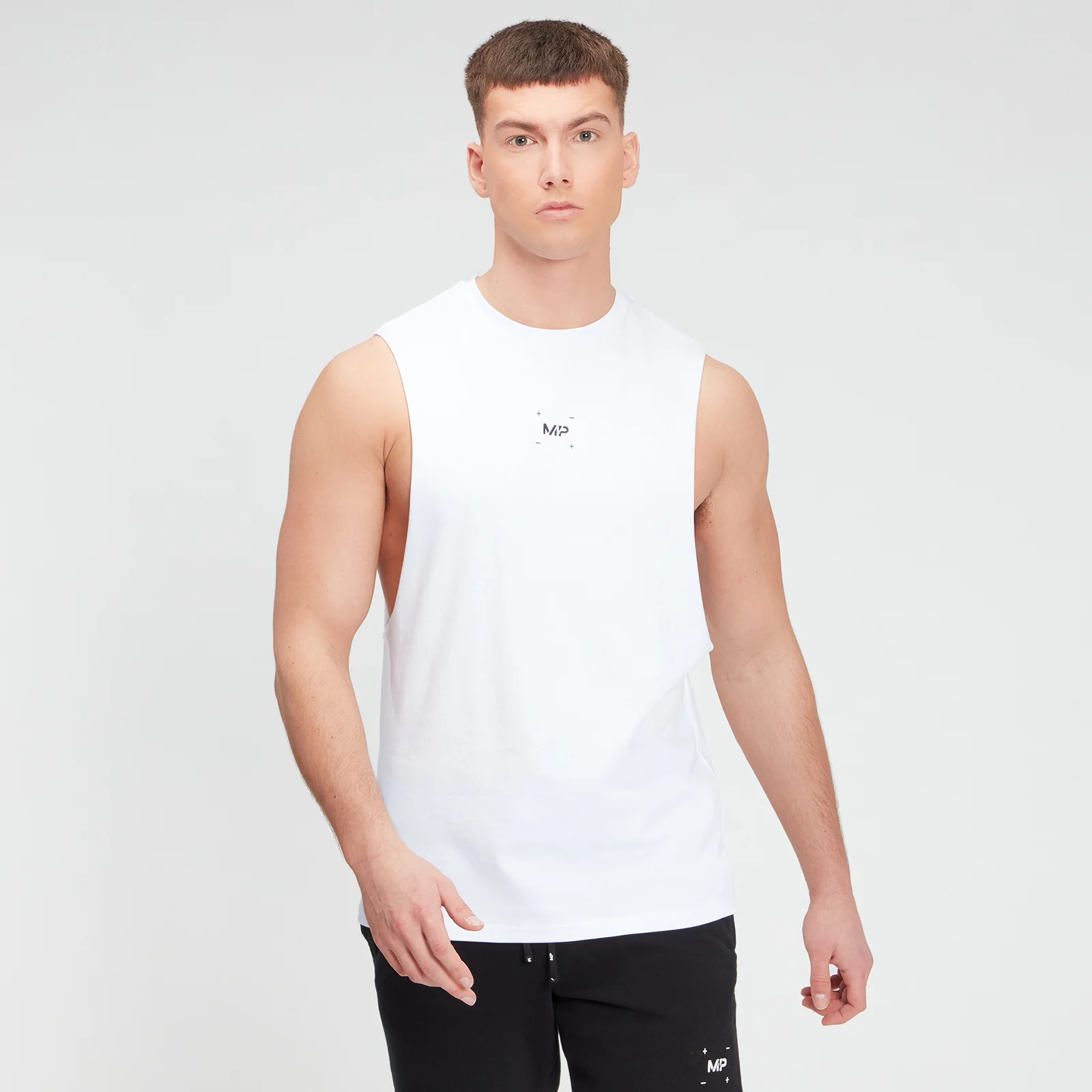 MP Men's Central Graphic Tank - White - XXS Bild 1