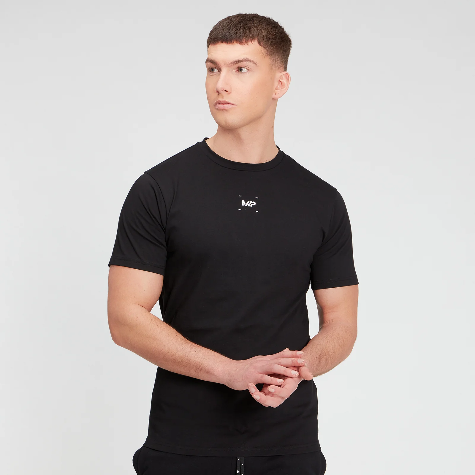 MP Men's Central Graphic Short Sleeve T-Shirt - Black - XXS Bild 1