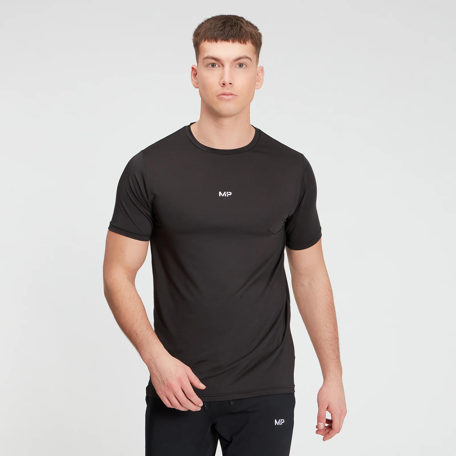 MP Men's Graphic Training Short Sleeve T-Shirt - Black - XXS Bild 1